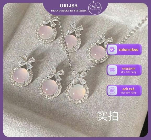 Dây chuyền hình rắn uốn cong thương hiệu Orlisa3