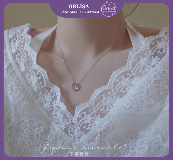 Dây chuyền Moon ngâm nước thương hiệu Orlisa1